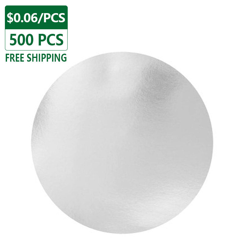 8 inch Clear Plastic Lids For Round Aluminum Foil Pans 500 pcs