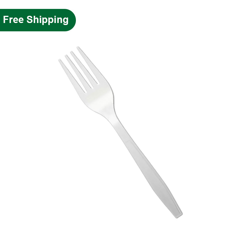 Heavy White Fork 1000 pcs