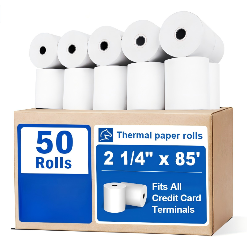Heavy Duty 2 1/4" x 85' BPA Free Thermal Paper(50rolls/ctn)