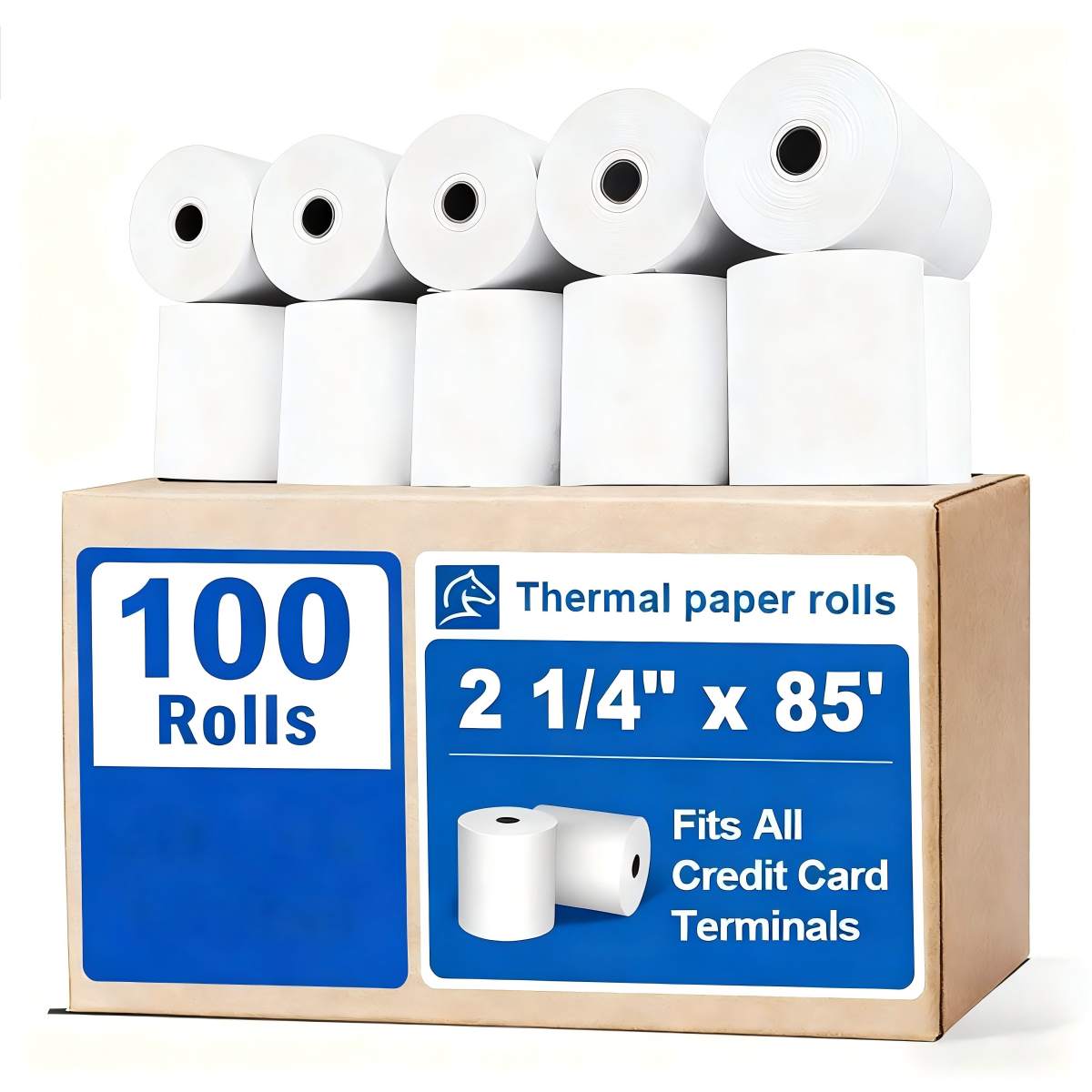 Heavy Duty 2 1/4" x 85' BPA Free Thermal Paper (100rolls/ctn)