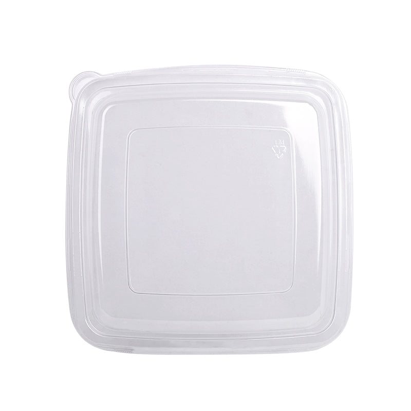 Sample PET Lid | Fits 32 oz Square Fiber Bowls | 200 count